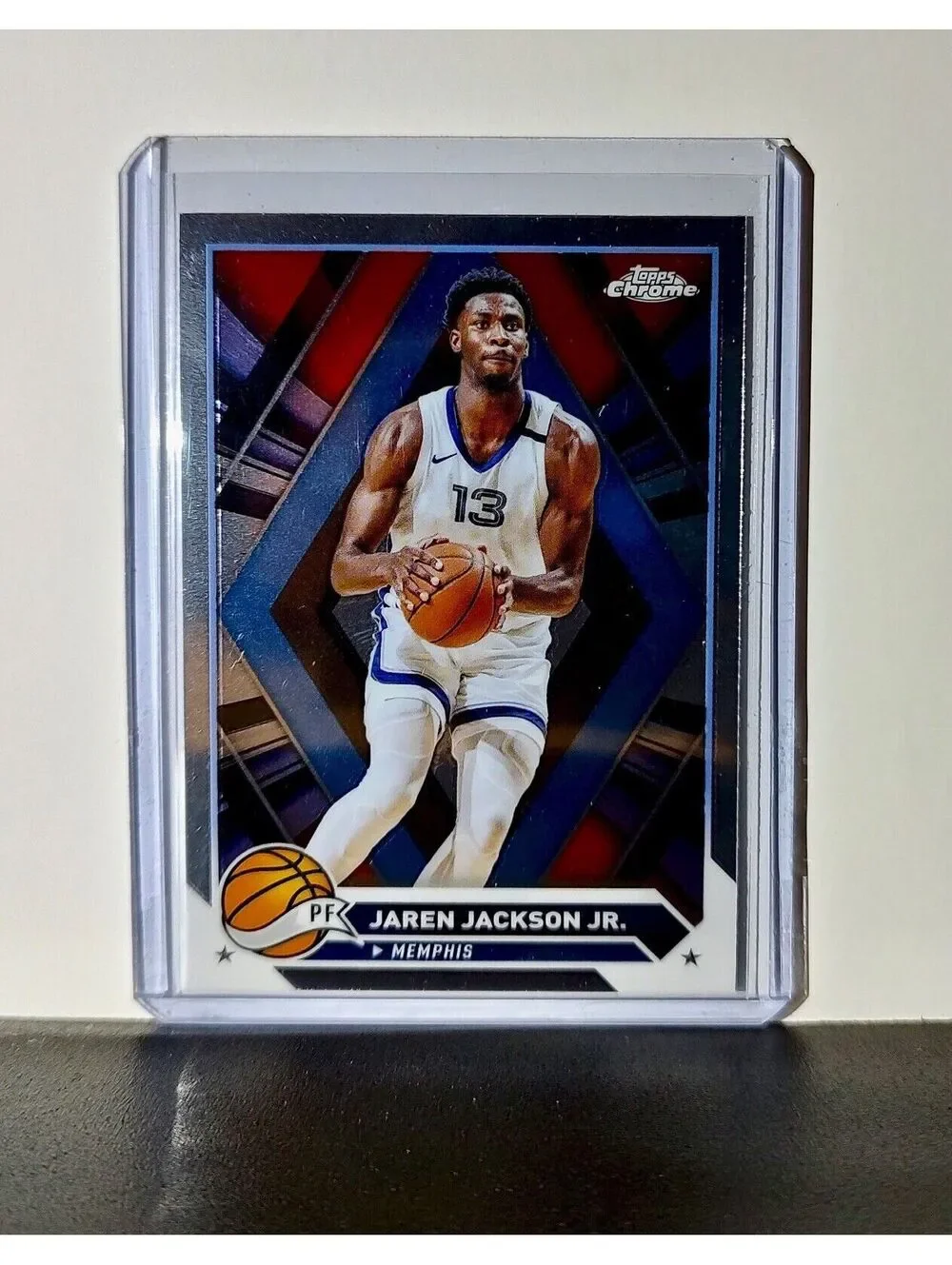 Jaren Jackson Jr. 2023-24 Topps Chrome NBA #183 Card Memphis Grizzlies
